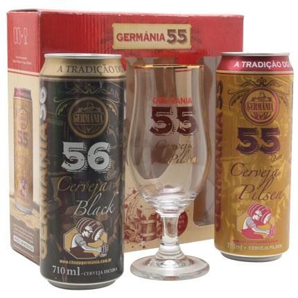 KIT CERVEJA WIENBIER GERMANIA 710ML 2+1 TACA
