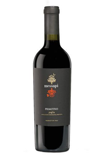 VINHO MESSAPI PUGLIA PRIMITIVO 750ML TINTO