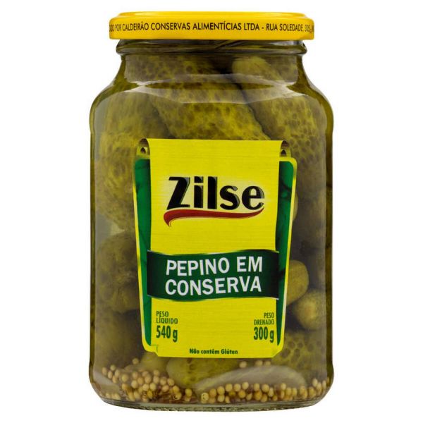 PEPINO ZILSE CONSERVA 300G