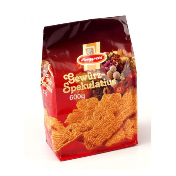 BISCOITO BORGGREVE 600G SPEKULATIUS